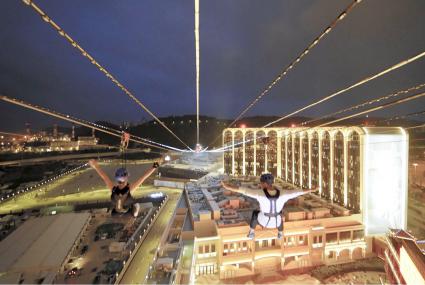 An iconic and world-class zipline attraction that combines the exhilarating thrills of ziplining with a spectacular audio-visual experience